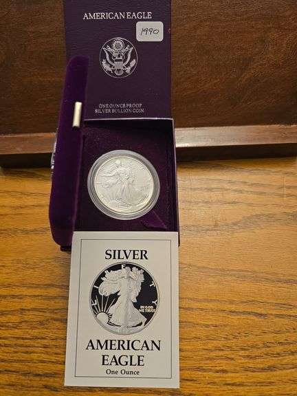1990 U.S. PROOF SILVER EAGLE