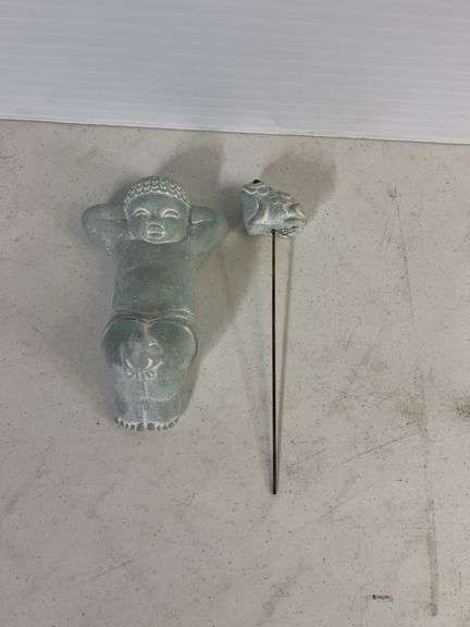 Isabel Bloom "Boy with Bird" & "Frog" - Kaufman Realty & Auctions