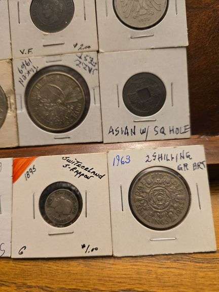 LOT OF MISC WORLD COINS