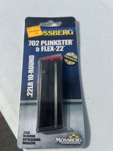 Mossberg 702 Plinkster & Flex-22 10 Round .22LR Magazine