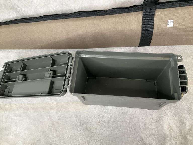 Soft Zippered Long Gun Case and Field Ammo Box