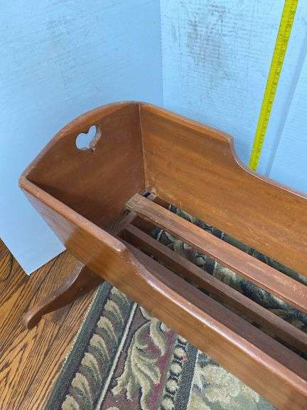 Vintage Wooden Cradle