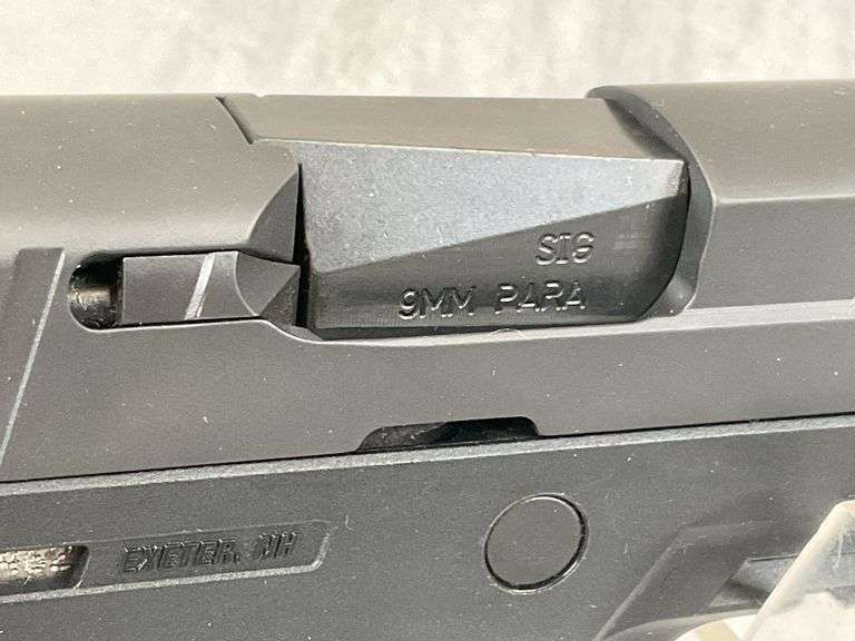 Sig Sauer P250 9mm Serial#EAK110462