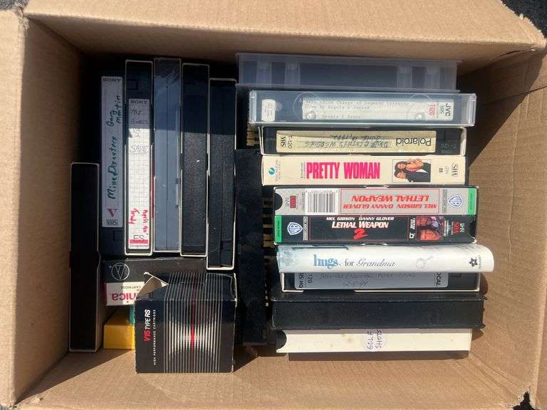 Assortment of VHS Tapes