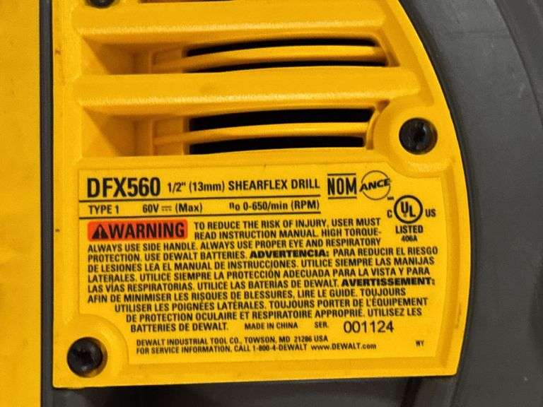 1/2 inch Shear Flex Drill