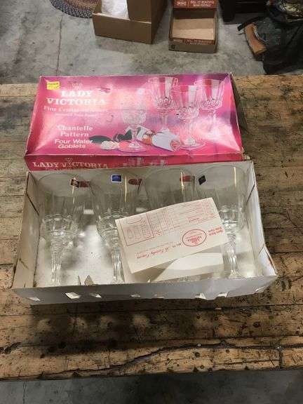 Lady Victoria Fine Crystal Stemware
