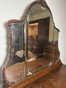 Vintage Wooden Dresser w/ Mirror