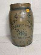 JAS. Hamilton & Co. Greensboro PA 2 Gallon Crock