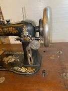 Antique Favorite Sewing Machine and Table