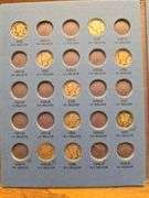 31 DIFFERENT MERCURY DIMES IN FOLDER