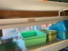 Contents of Wall, Shelves, and Table in Shed