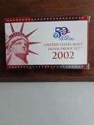 2002 U.S. SILVER PROOF SET
