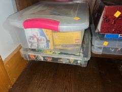 Contents of Shelves- Lego Sets, Boxes