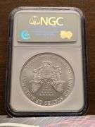 2000 MILLENNIUM SET WITH NGC MS69 SILVER EAGLE