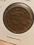 1851 LARGE CENT XF