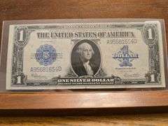 1923 $1. "HORSE BLANKET" NOTE UNC