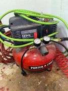 Porter Cable Air Compressor and Hoses