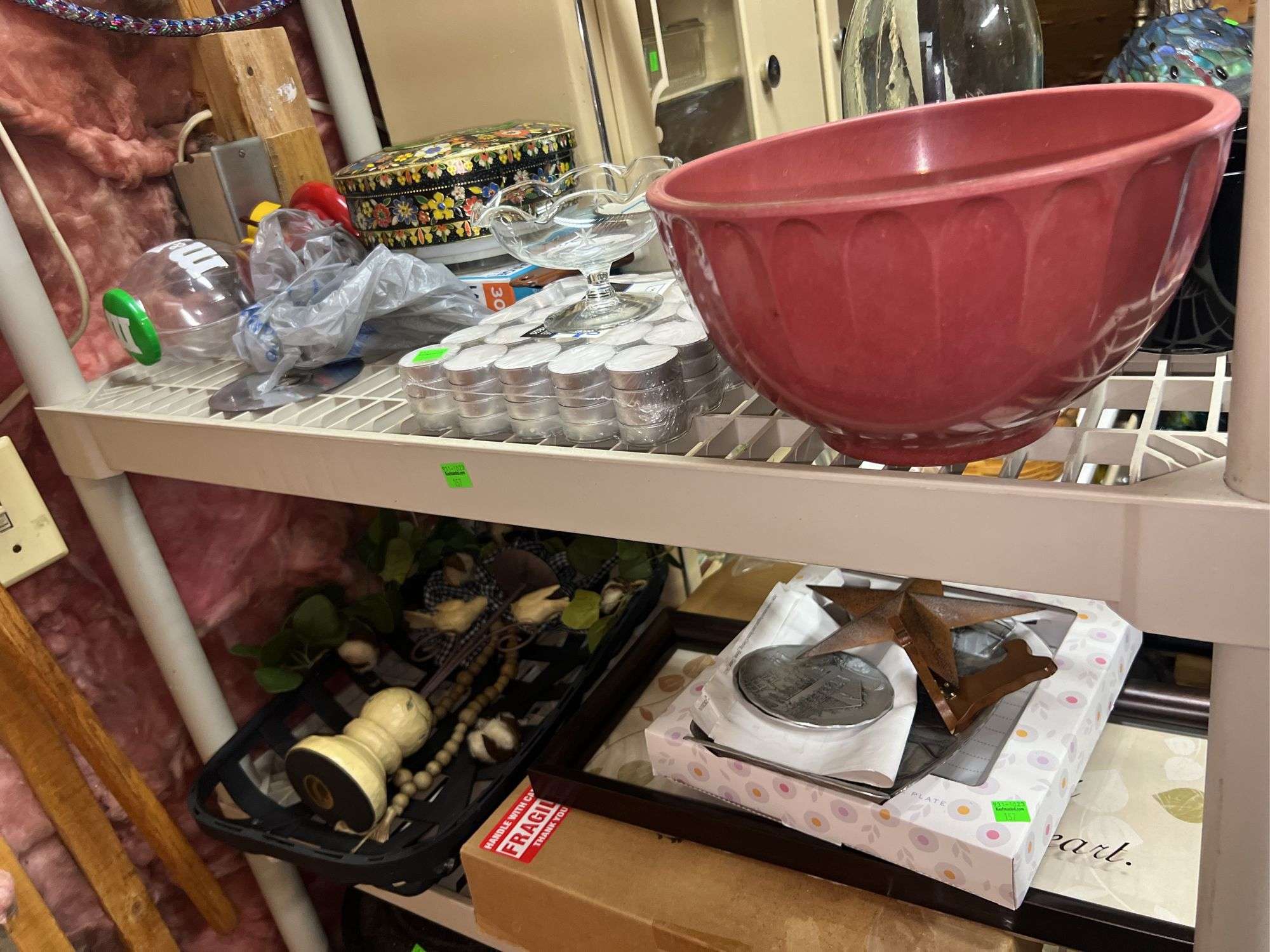 Contents of (2) Shelves