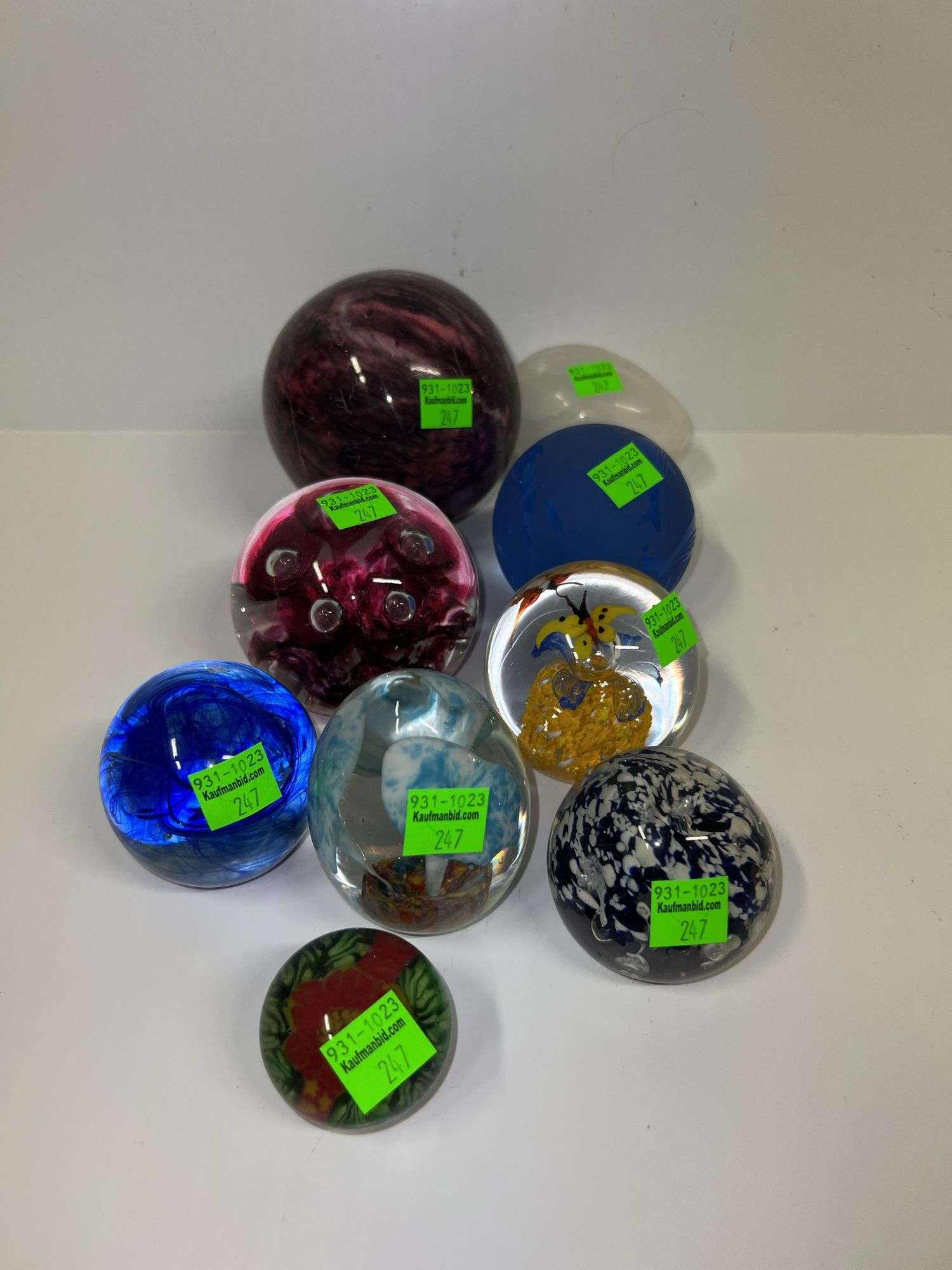 Assortment of Paper Weights