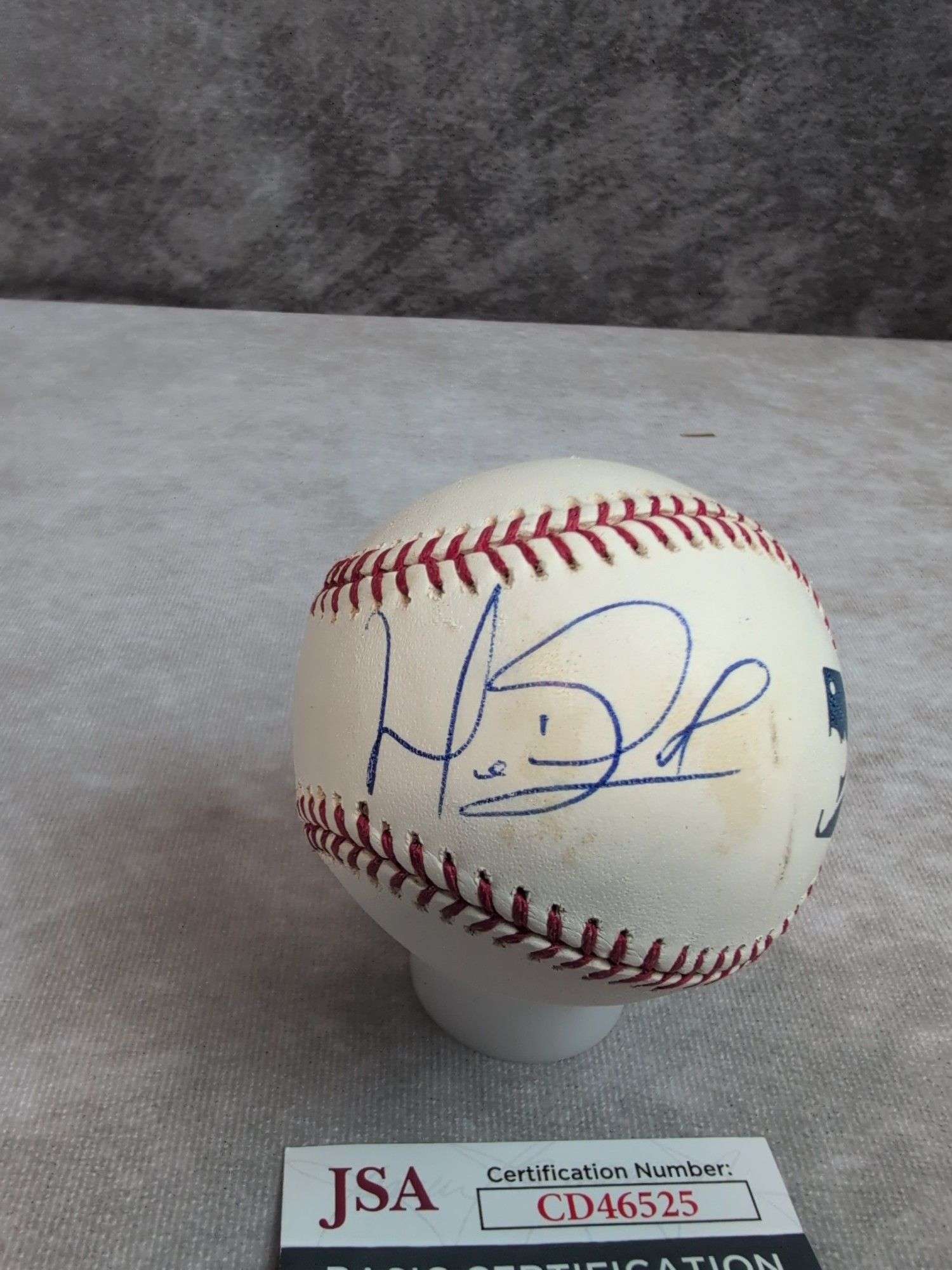 Manny Ramirez signed MLB baseball, JSA