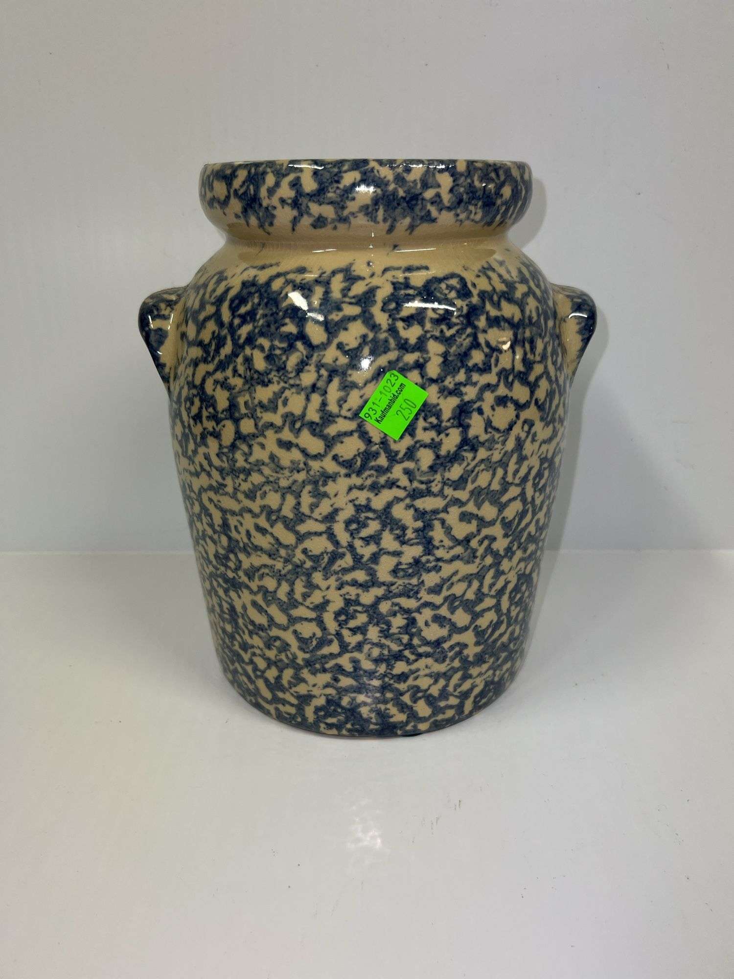 Robinson Ransbottom 4qt Blue Pottery Jar