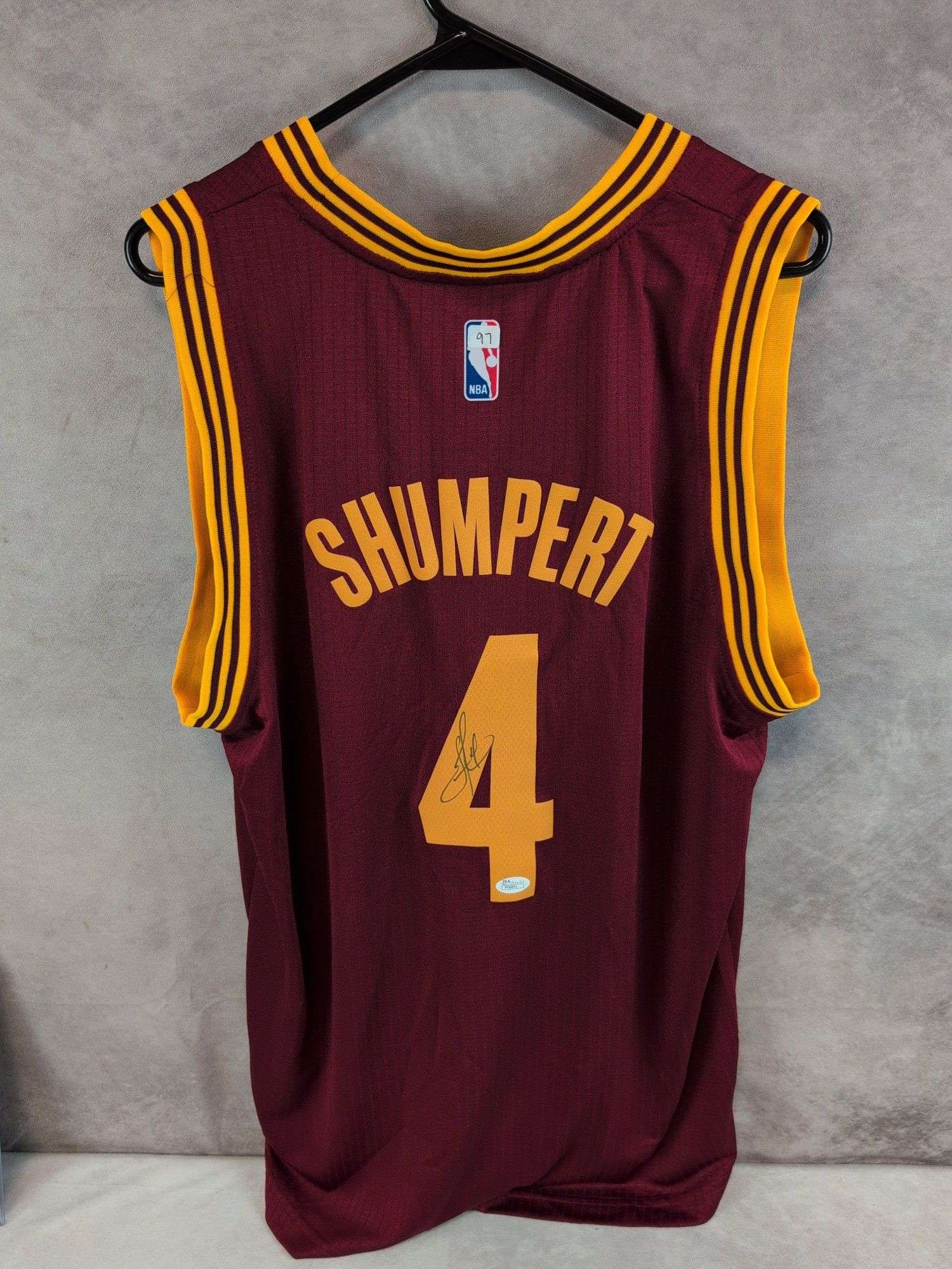 Iman Shumpert signed Cavaliers Jersey Adidas Swingman