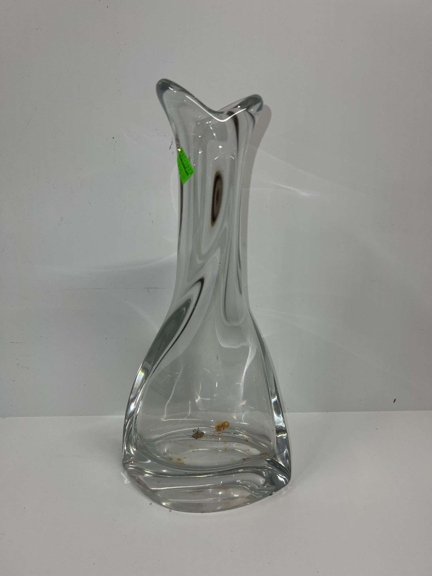Baccarat Crystal Serpentin Vase