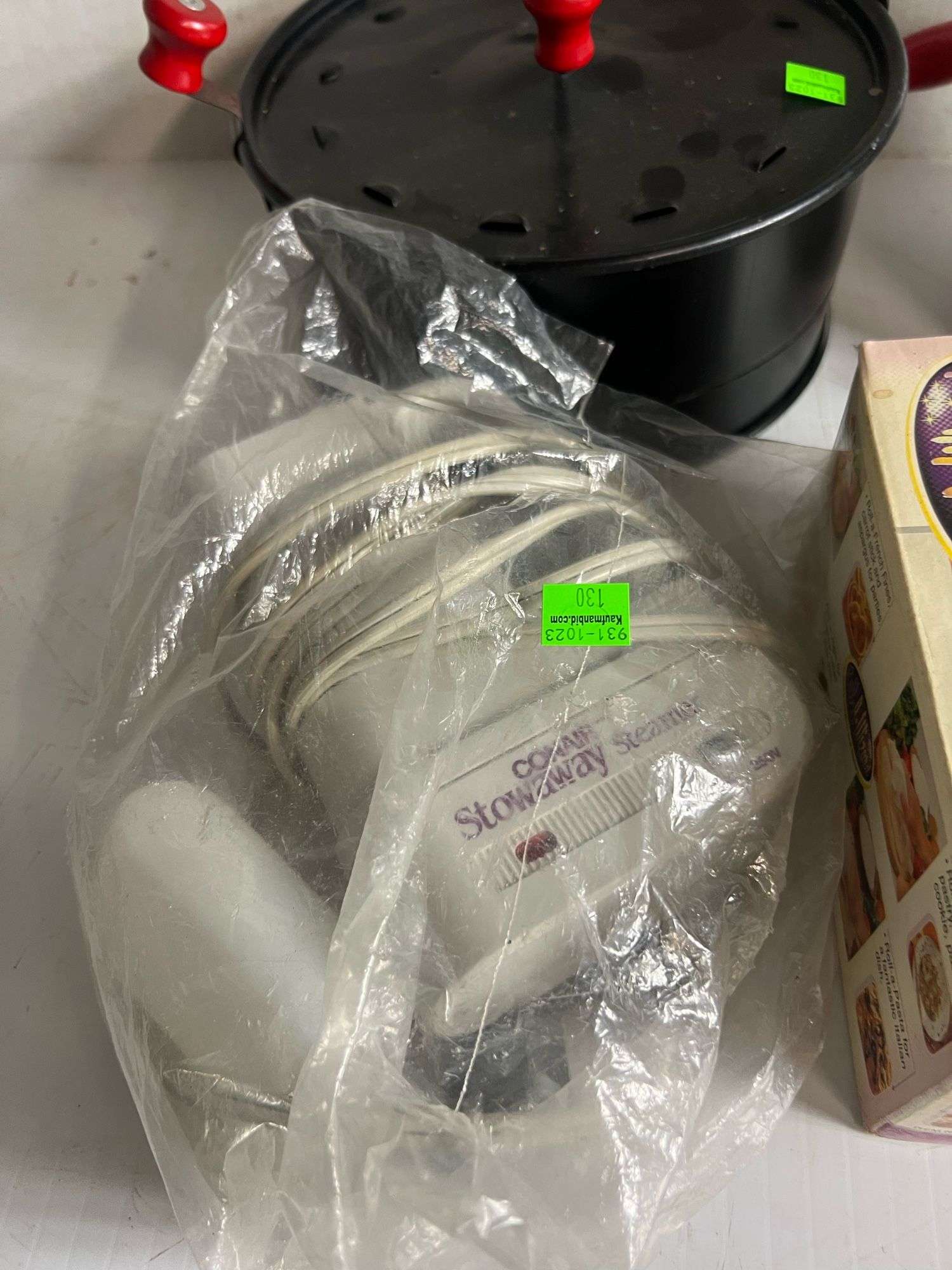 Electric Knife Sharpener, Mini Slicer, Chopper, Popcorn Popper, Steamer