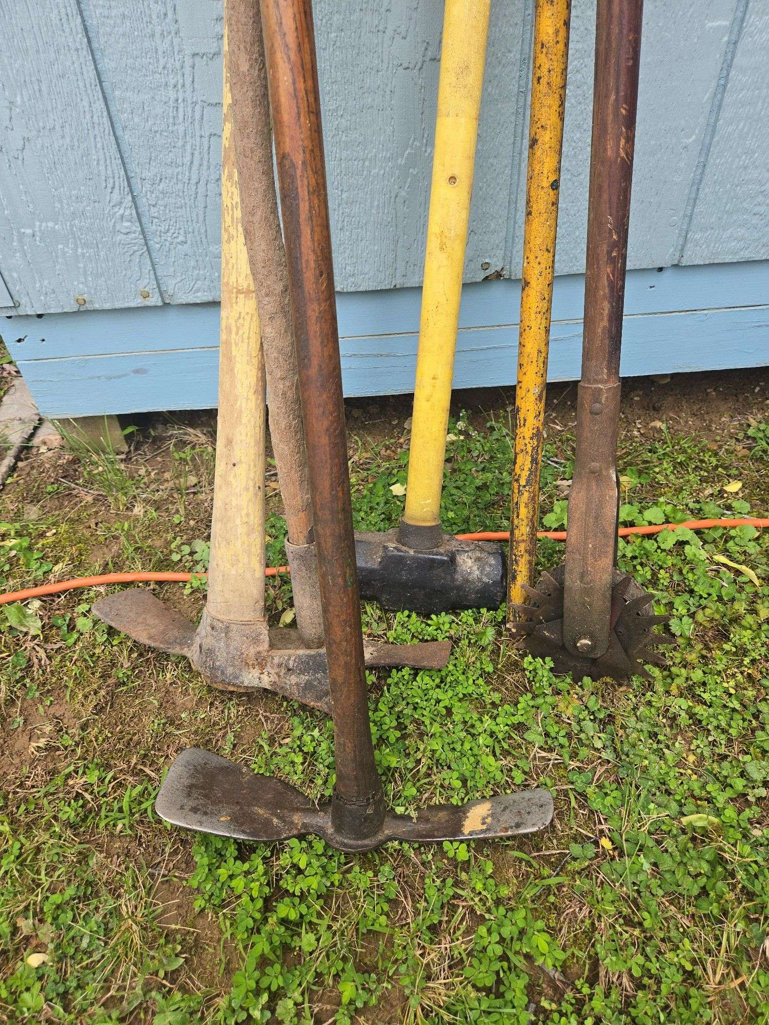 Assortment of Long Handle Tools