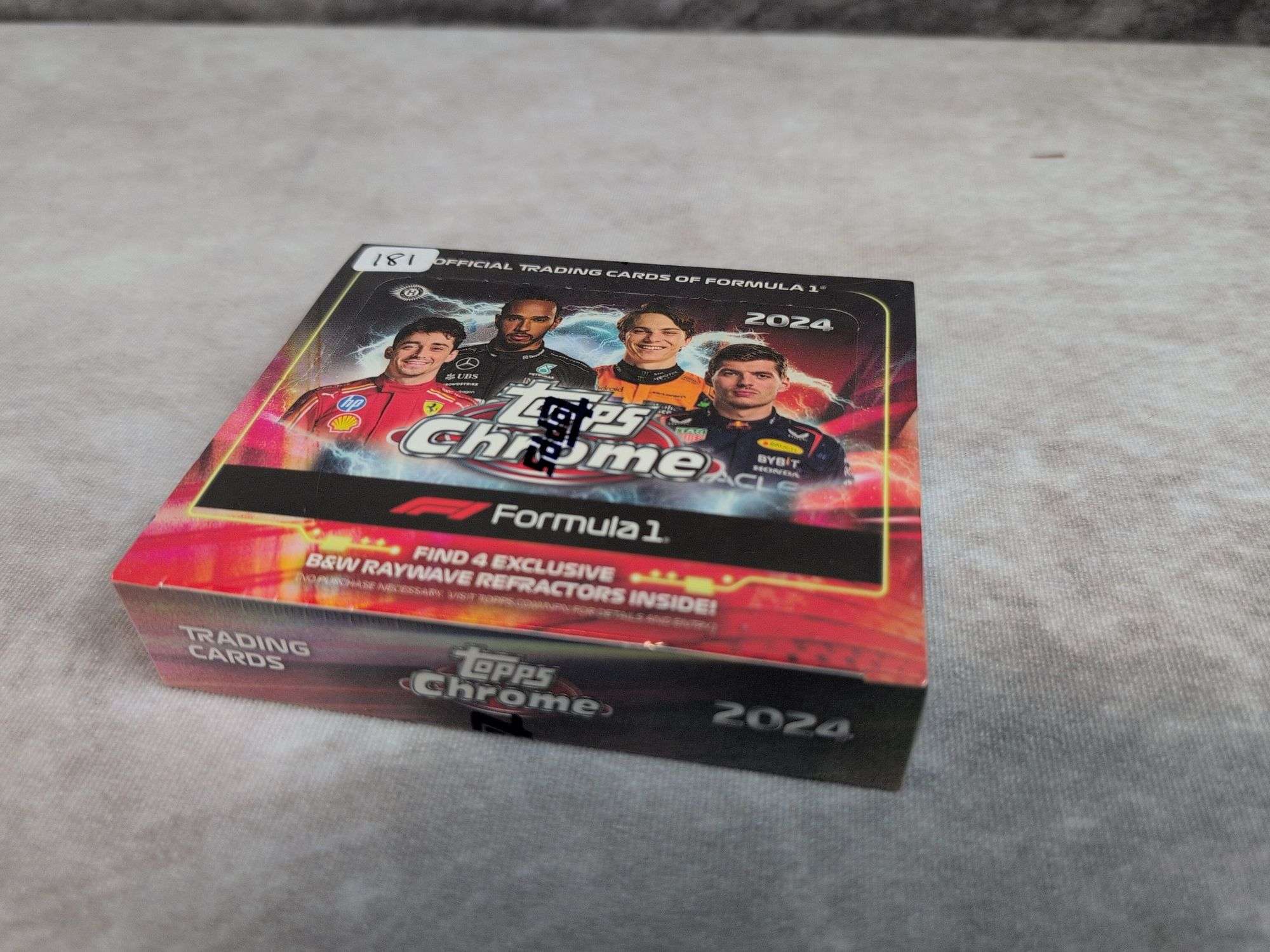 2024 Topps Chrome F1 Qualifying Lap Box sealed