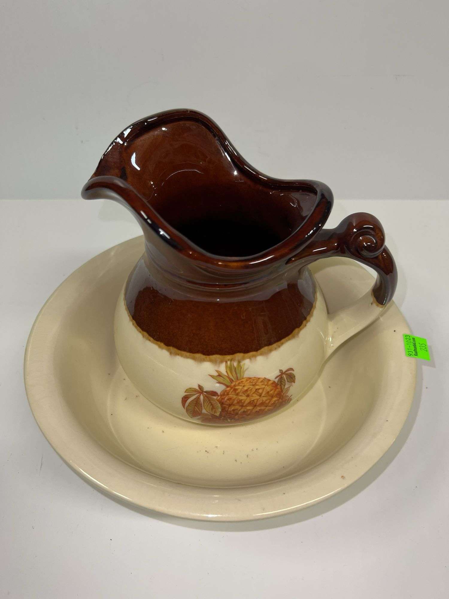 Vintage McCoy Pitcher and Basin
