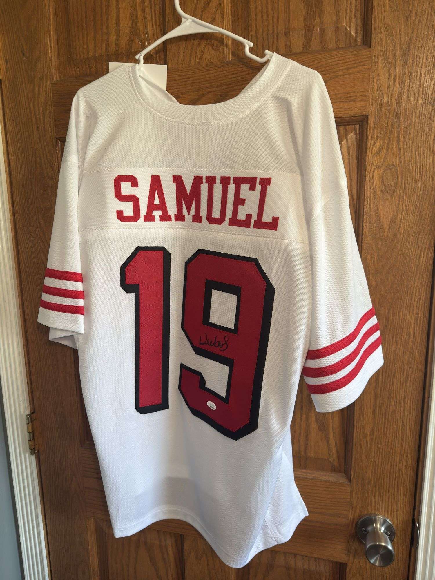 Autographed Deebo Samuel San Fransisco 49ers Jersey