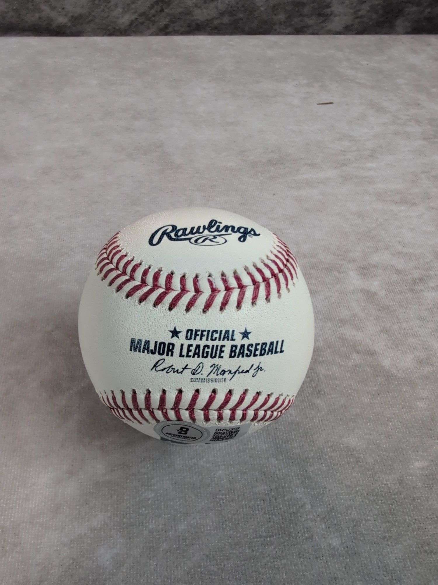 J. Noel "Big Christmas" signed MLB ball, Beckett