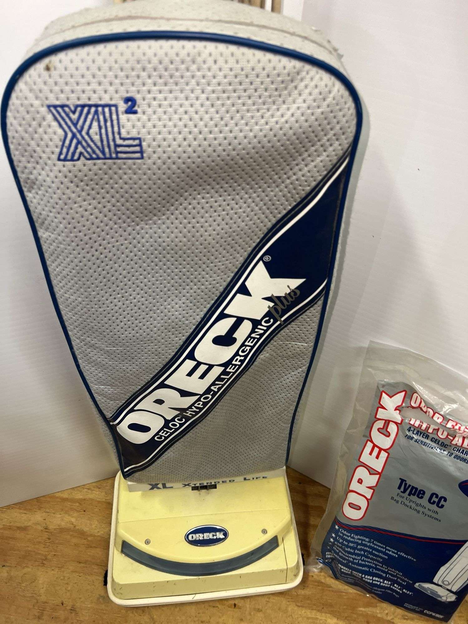 Vintage Oreck Celtic Hypo-Allergenic XL Vacuum