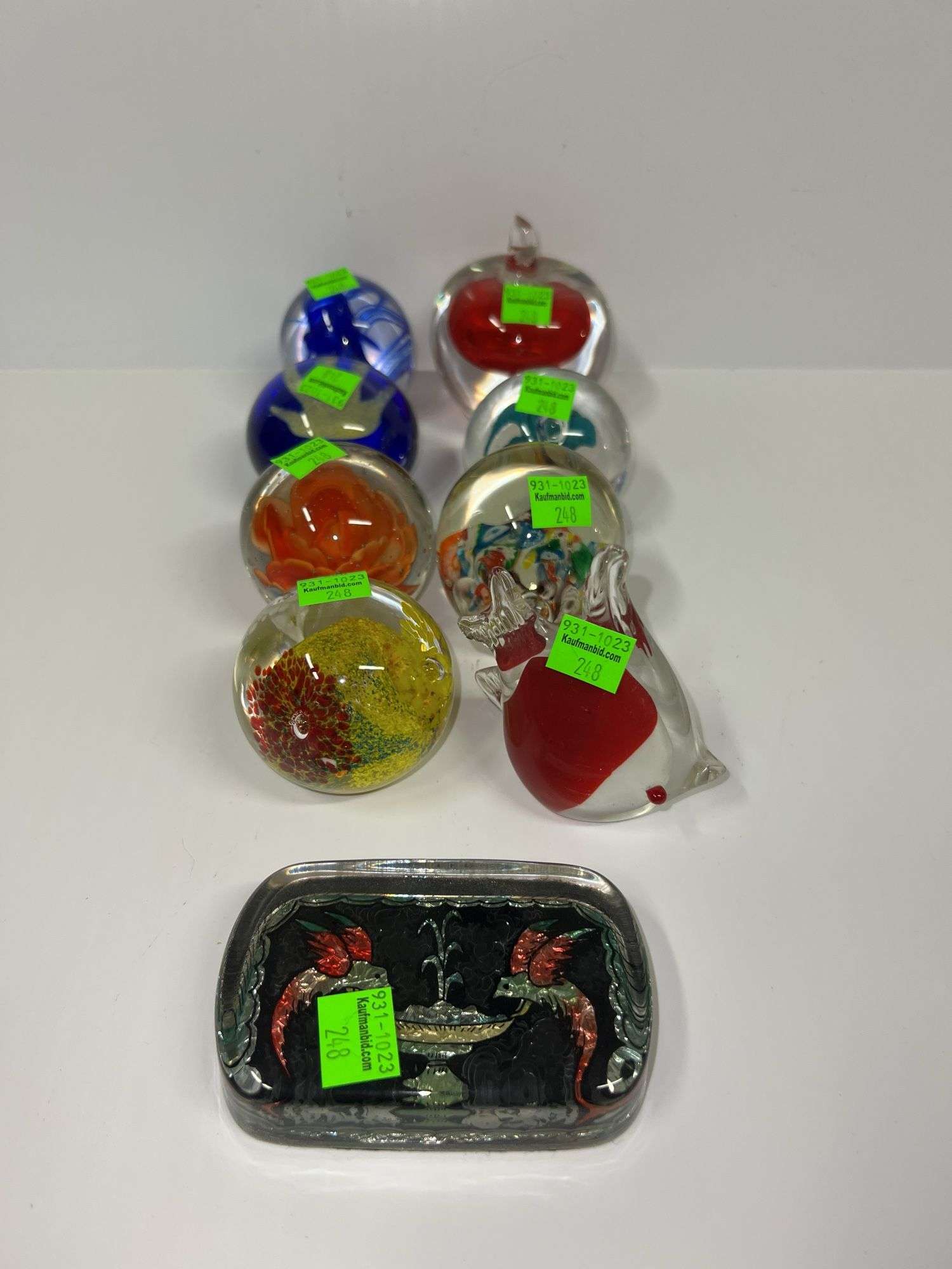 Assortment of Paper Weights