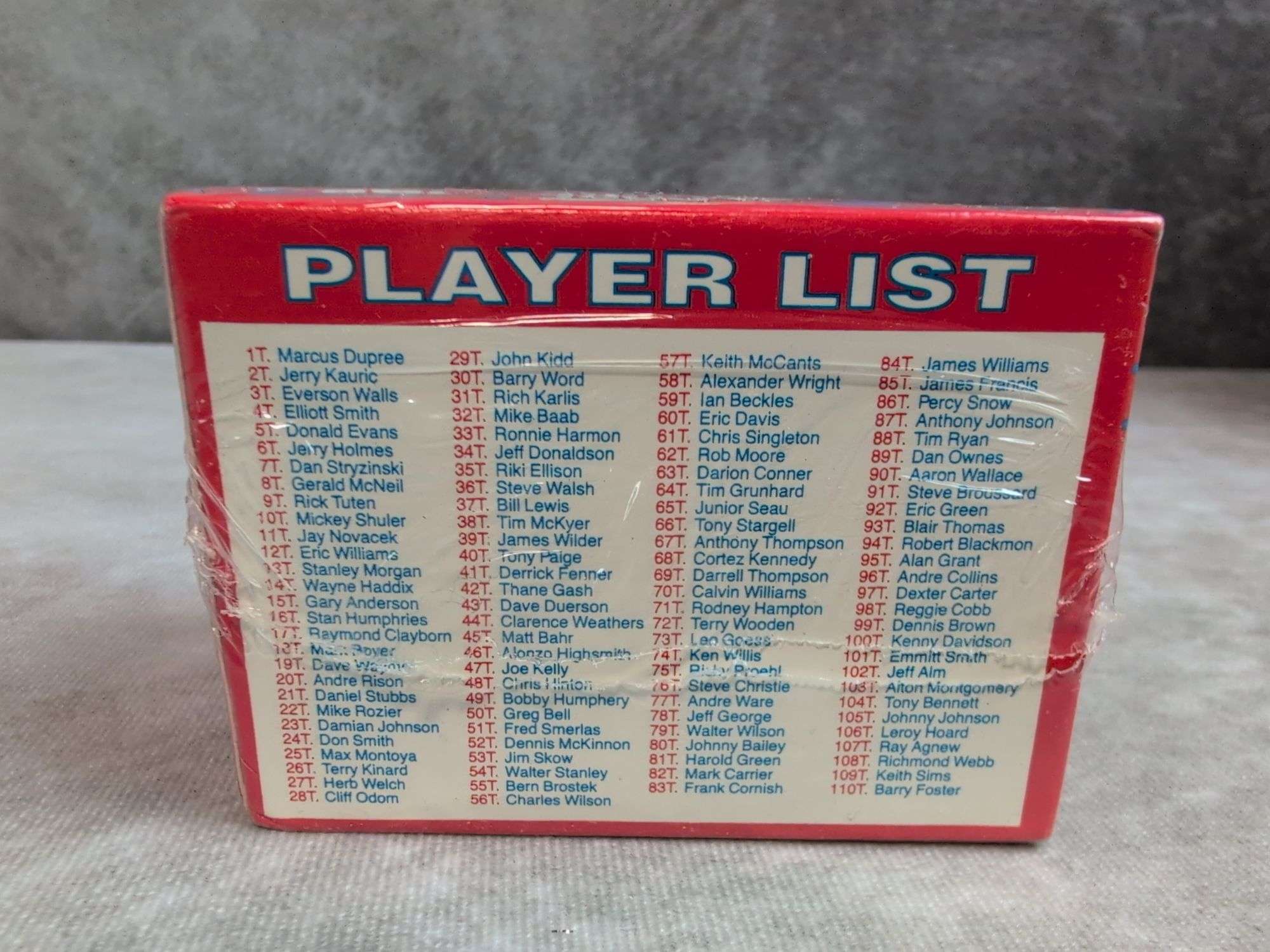 1990 Score football  factory Rookie & Traded sealed set