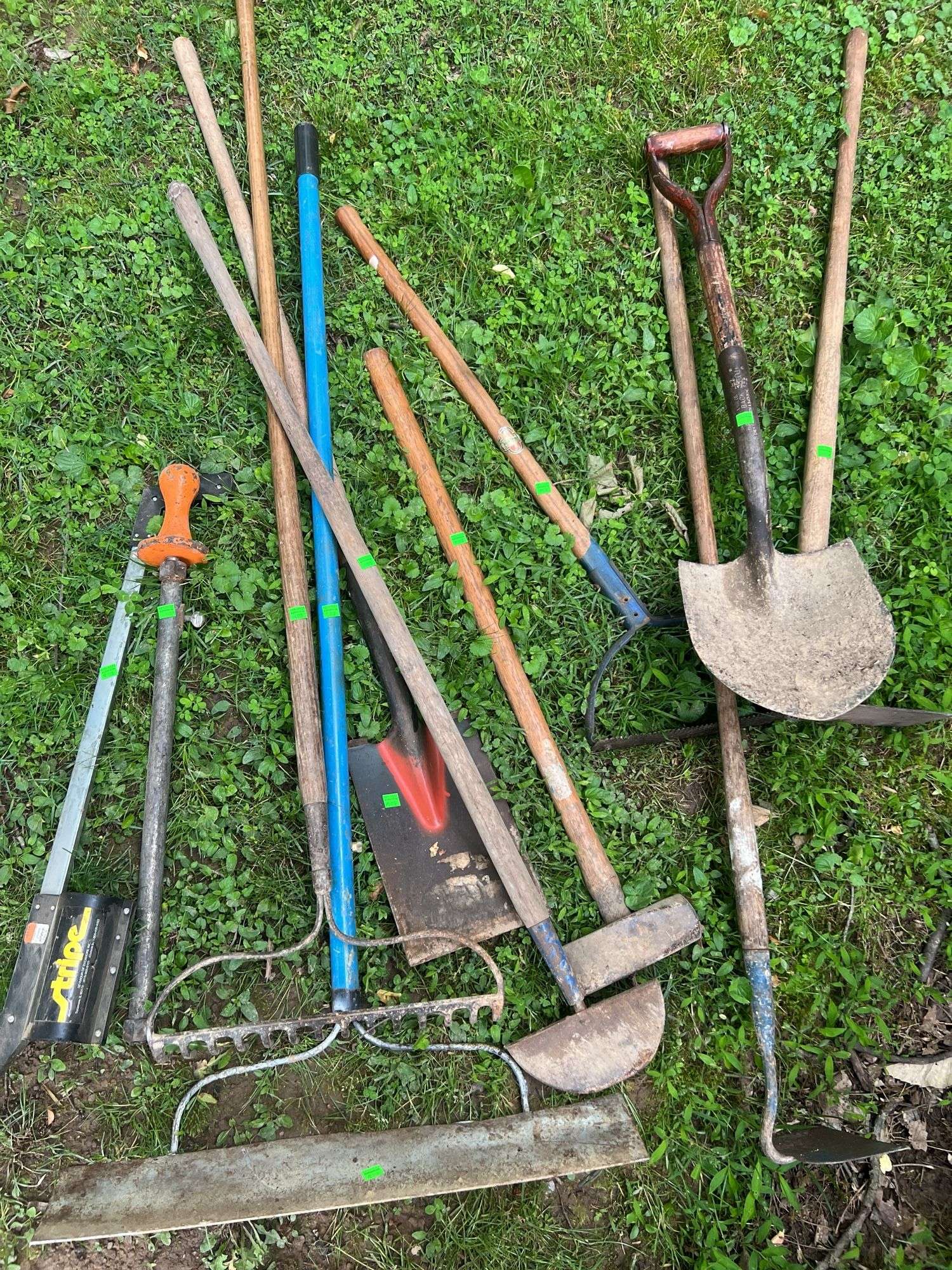 Assortment of Long Handle Tools