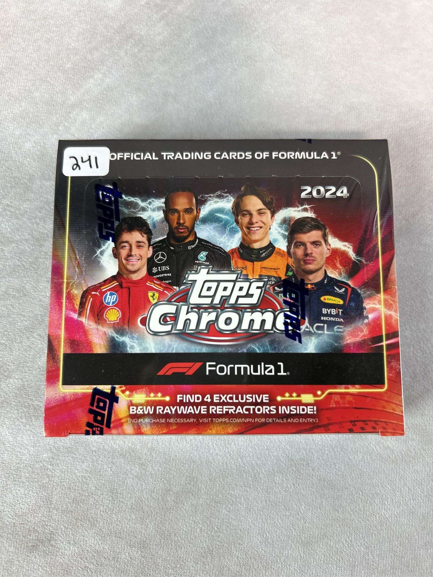2024 Topps Chrome F1 Qualifying Lap Box sealed