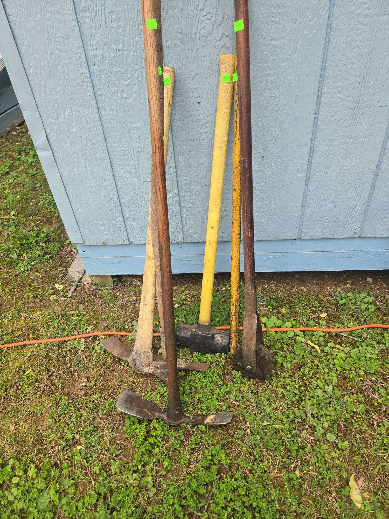 Assortment of Long Handle Tools