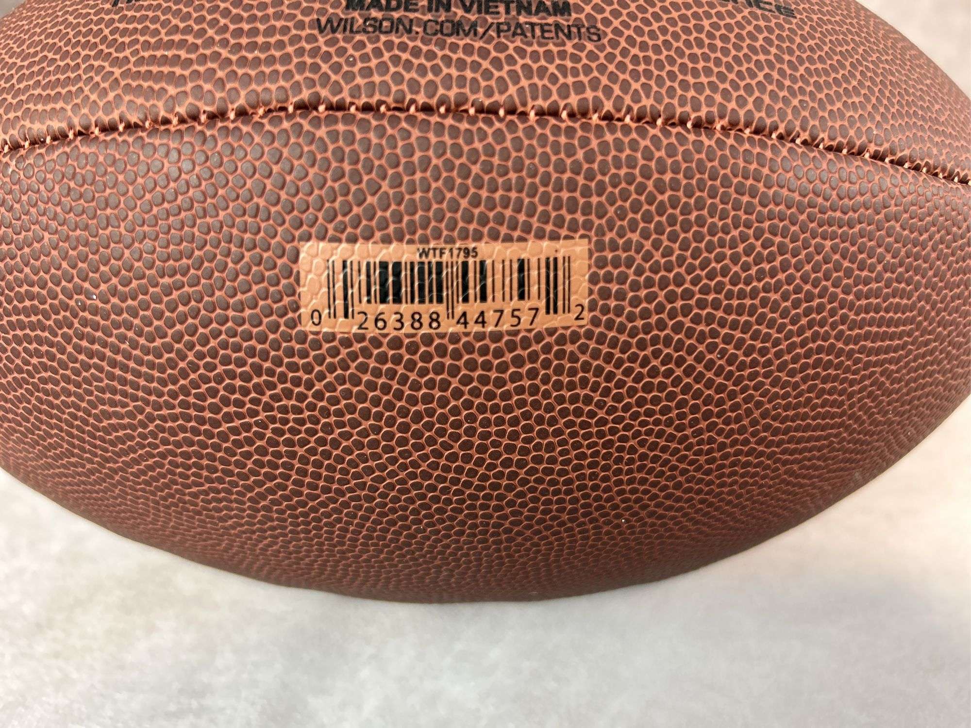 Jack Youngblood full size, signed football, Schwartz cert w/ case