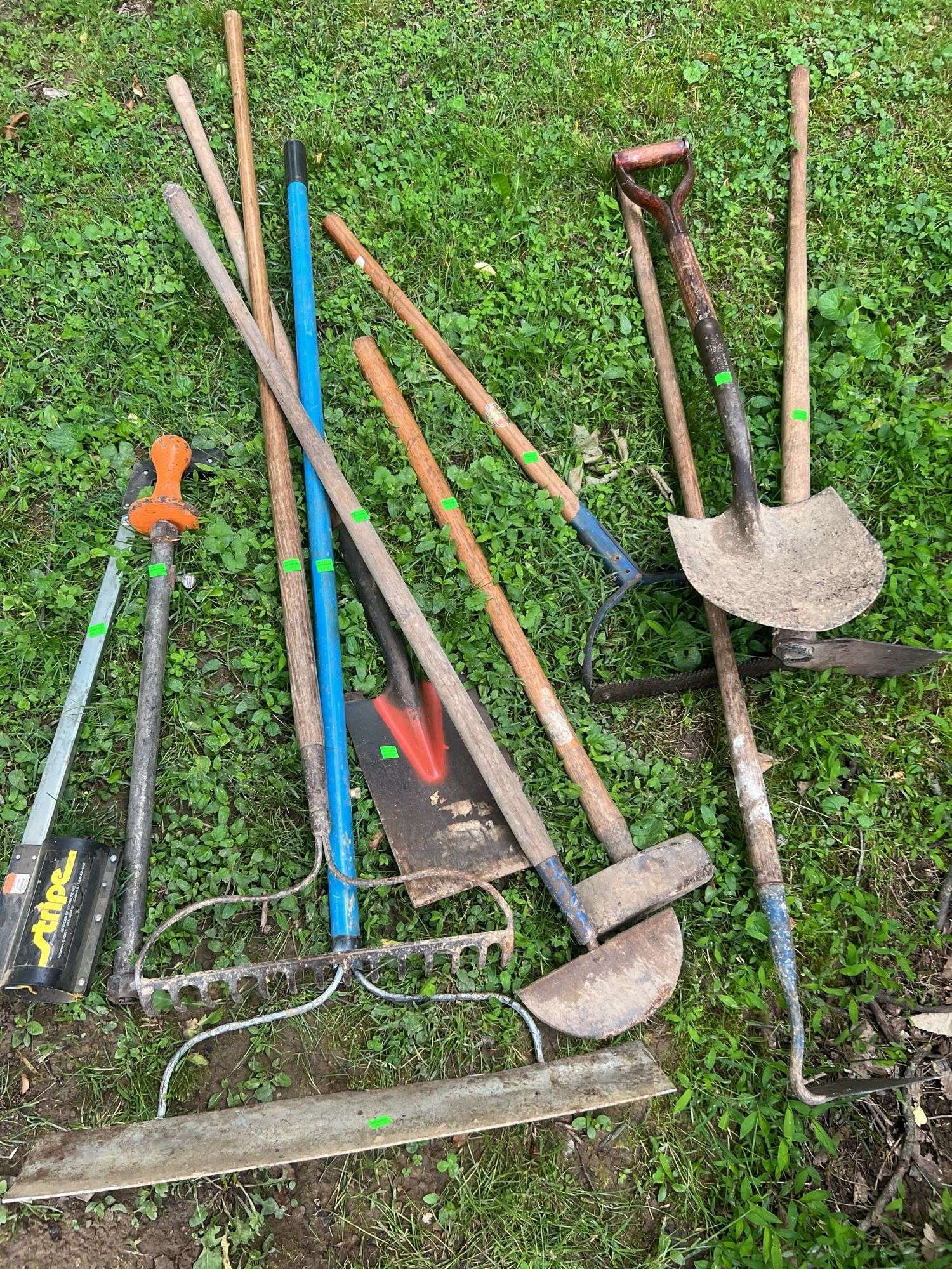 Assortment of Long Handle Tools