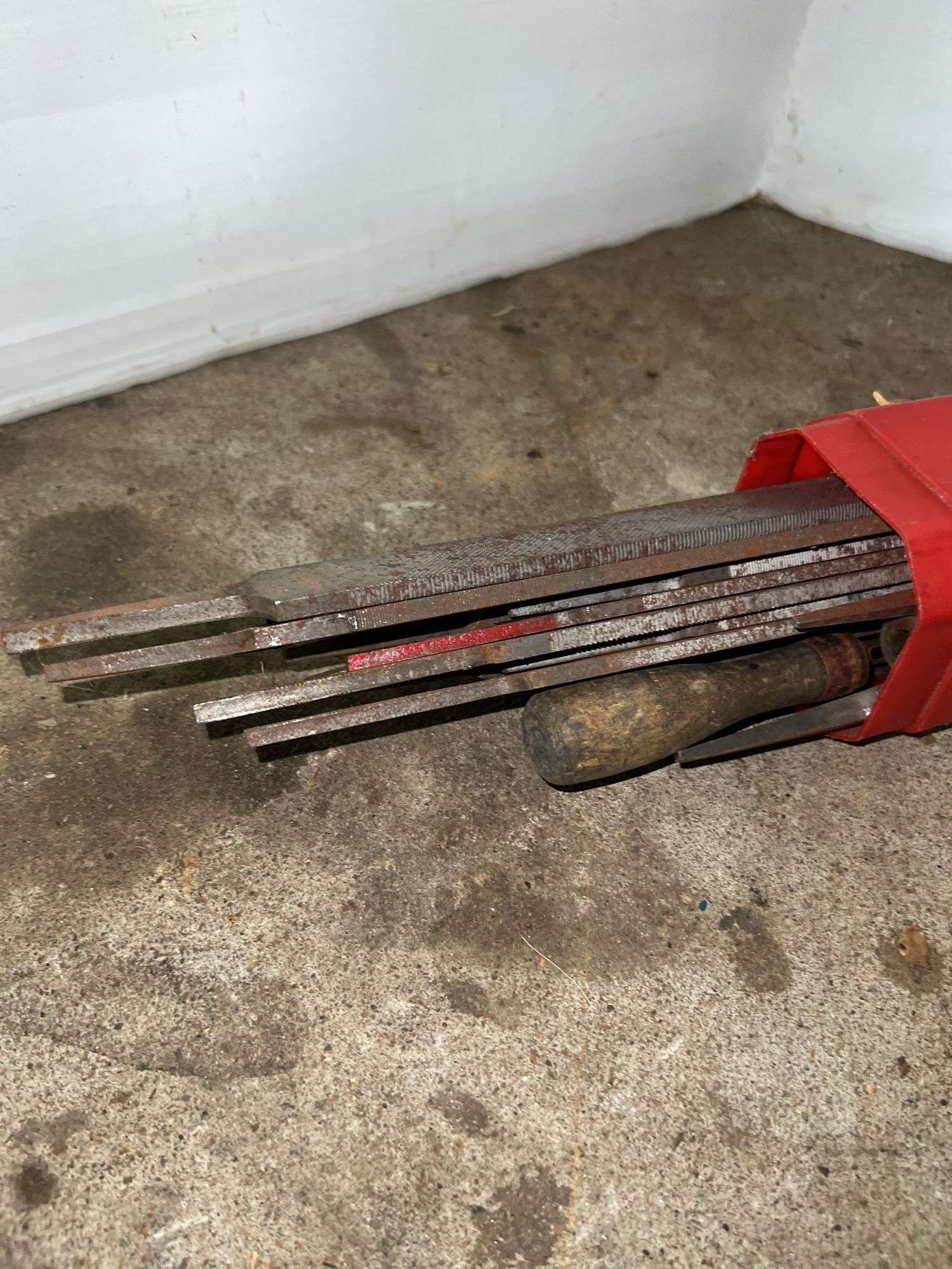 Assortment of Flat Files w/ Red Plastic Box