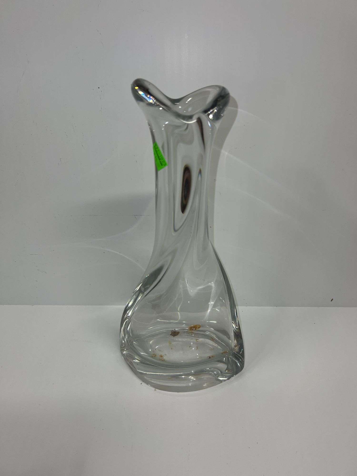 Baccarat Crystal Serpentin Vase