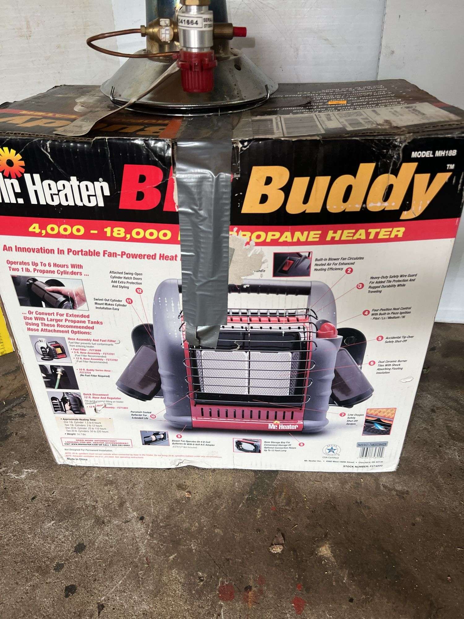 Mr. Heater Portable Propane Buddy Heater