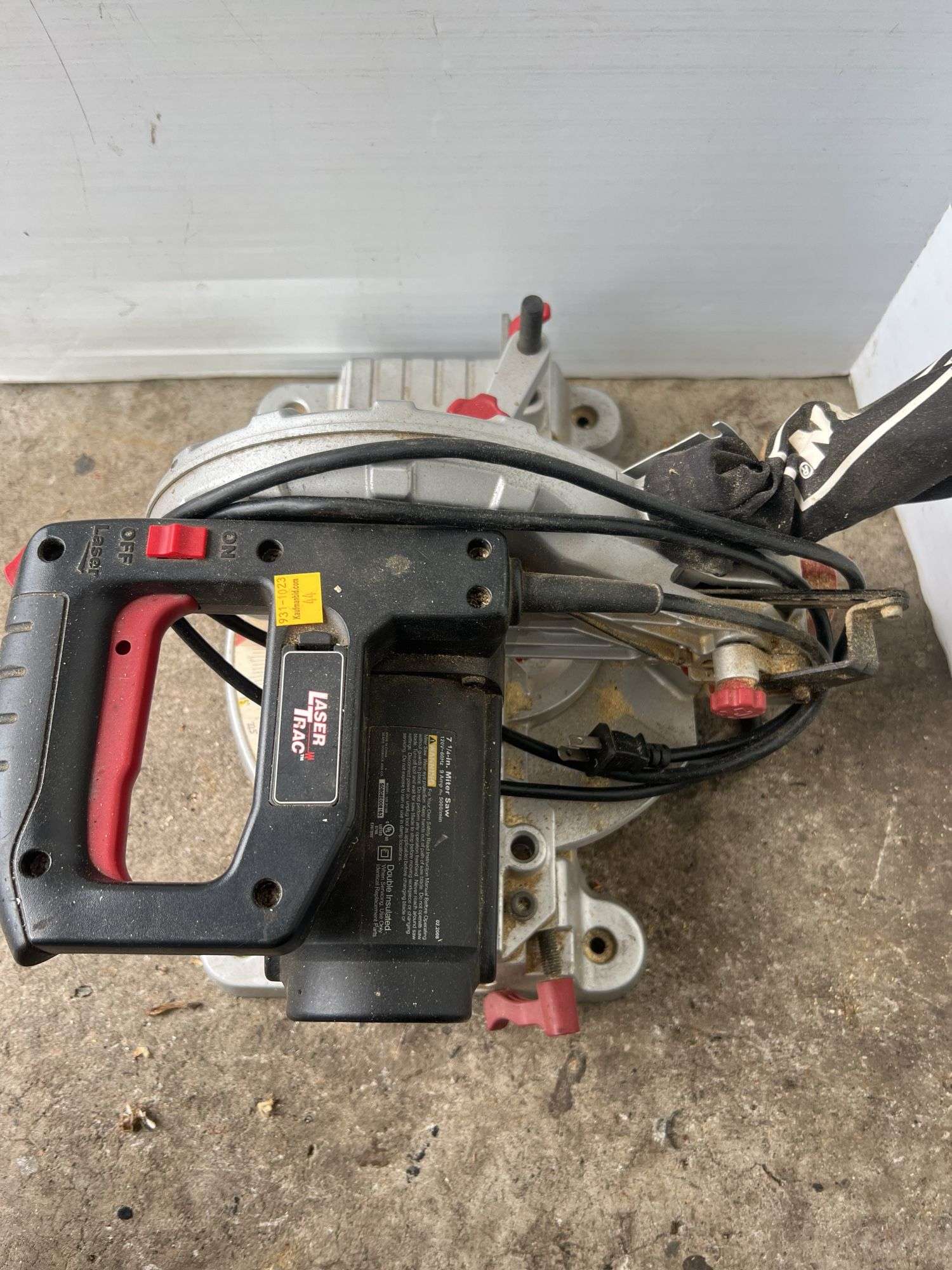 Laser Trac 7-1/4in Miter Saw