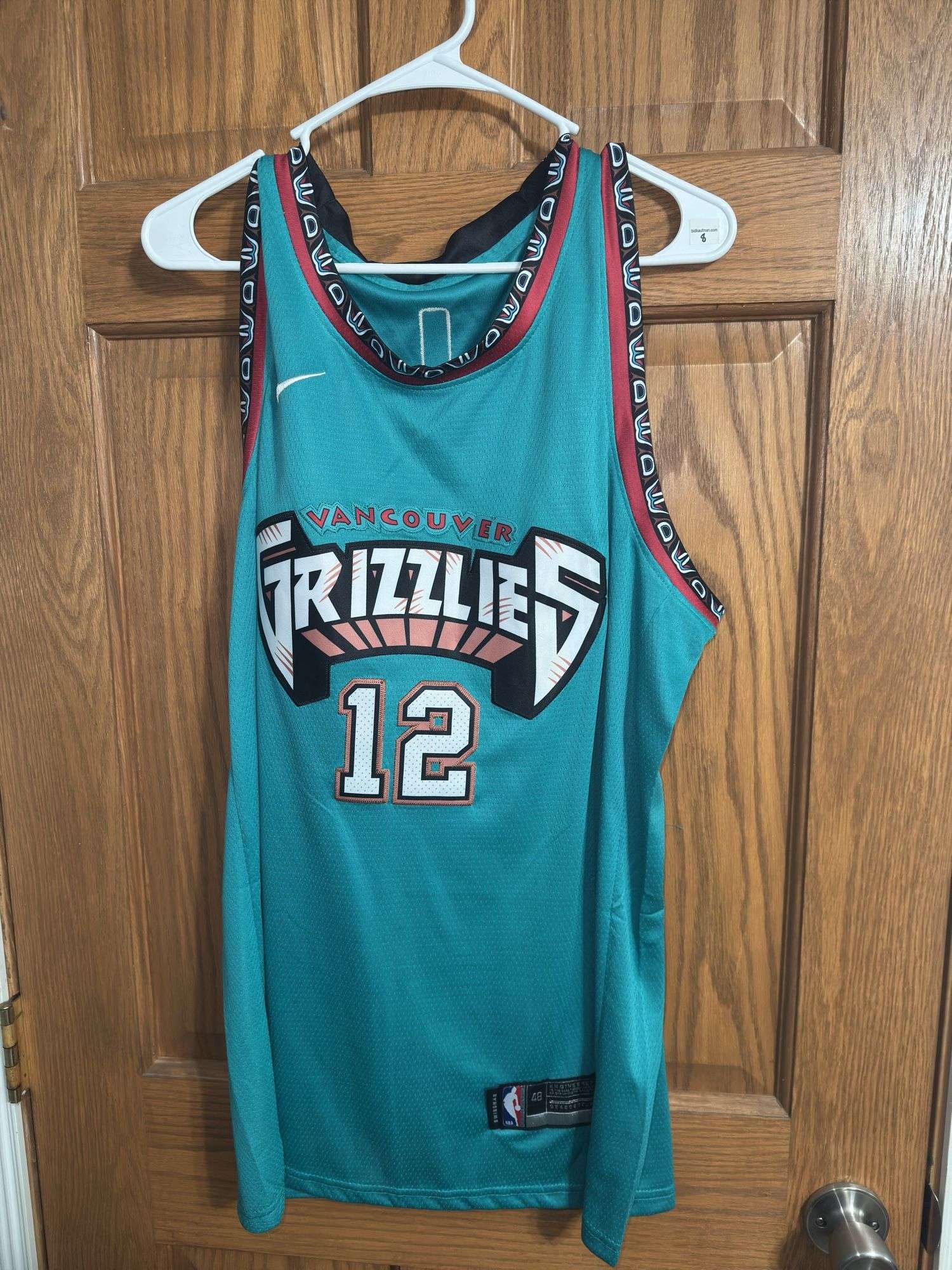 Ja Morant Memphis Grizzlies Throwback Jersey (Size 48)