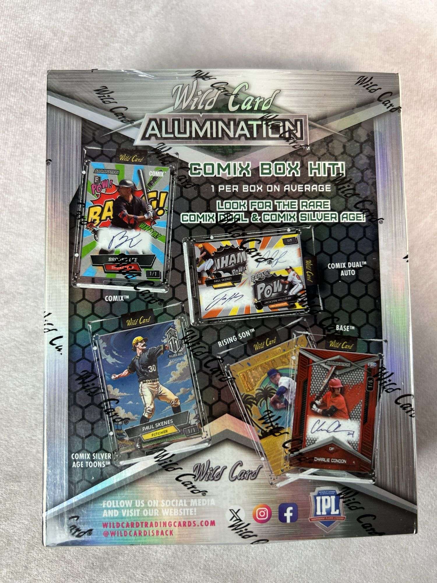 2024 Wild Card Alumination Baseball Just The Hits Edition Hobby box sealed