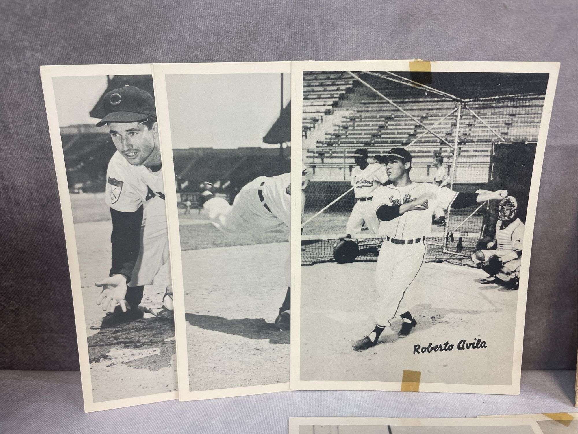 Indians Picture Pack- Various Years 1948-1957 Excellent