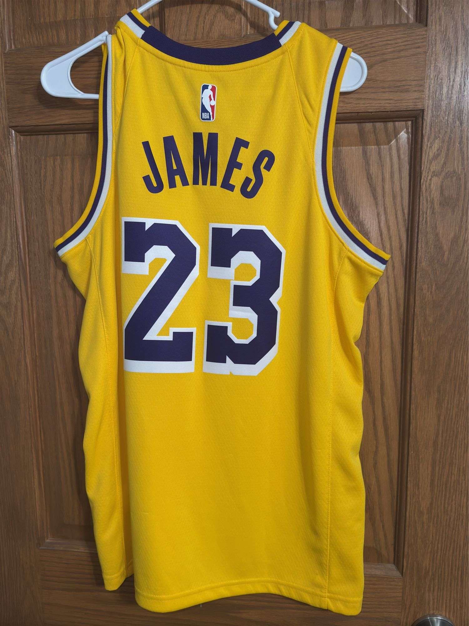 LeBron James Los Angeles Lakers Swingman Jersey (Size 44/M)
