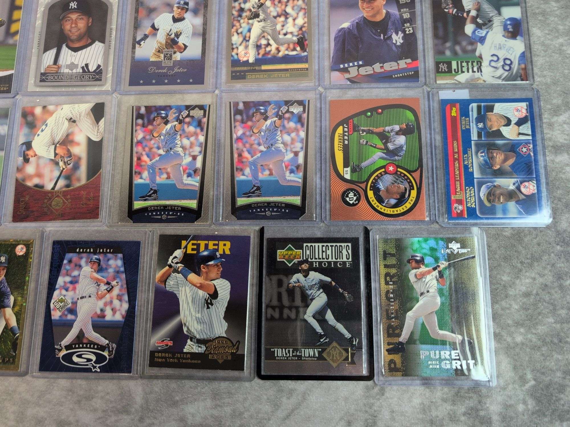 2024 Topps Update Aaron Judge Paw Patrol SP- PSA 9 & (30) Derek Jeter Cards